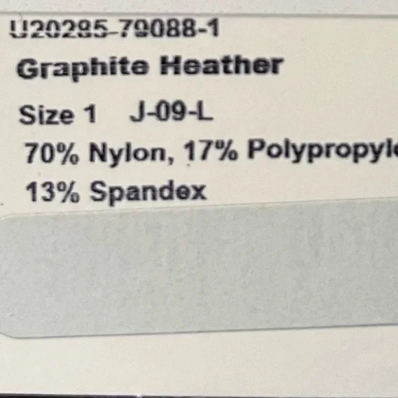 NWT- HUE- Set of 2 Total Opaque Control Top Tights. Black and Gray. Size:1 - Picture 7 of 9